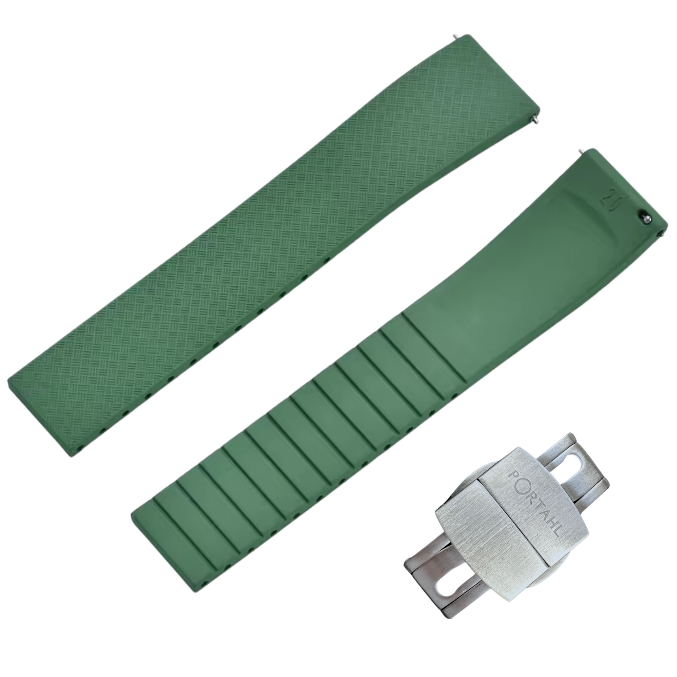 Goblin Green - Premium FKM Rubber Strap (for Zenmaster)