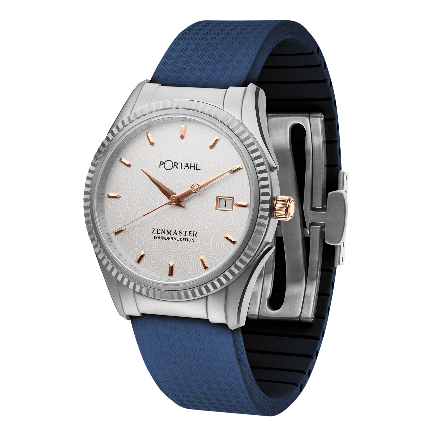 Deepsea Blue - Premium FKM Rubber Strap (for Zenmaster)