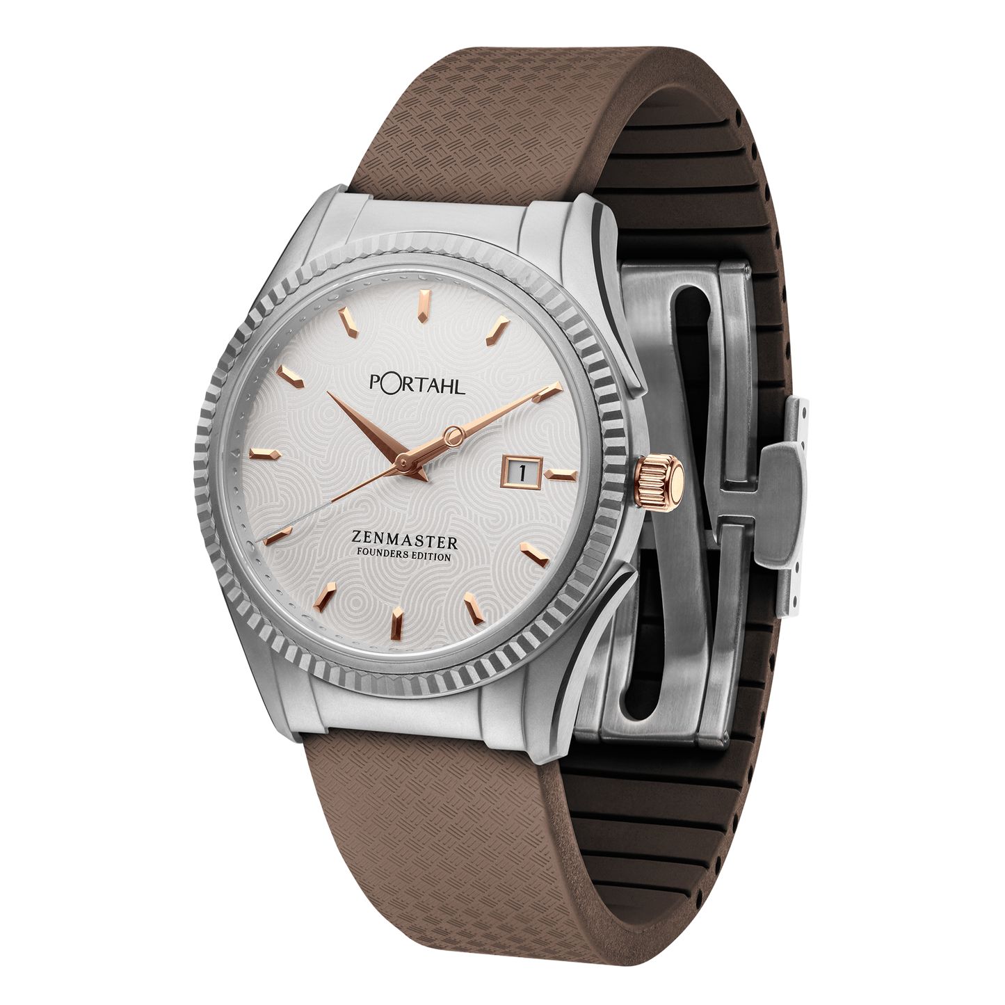 Grizzly Brown - Premium FKM Rubber Strap (for Zenmaster)