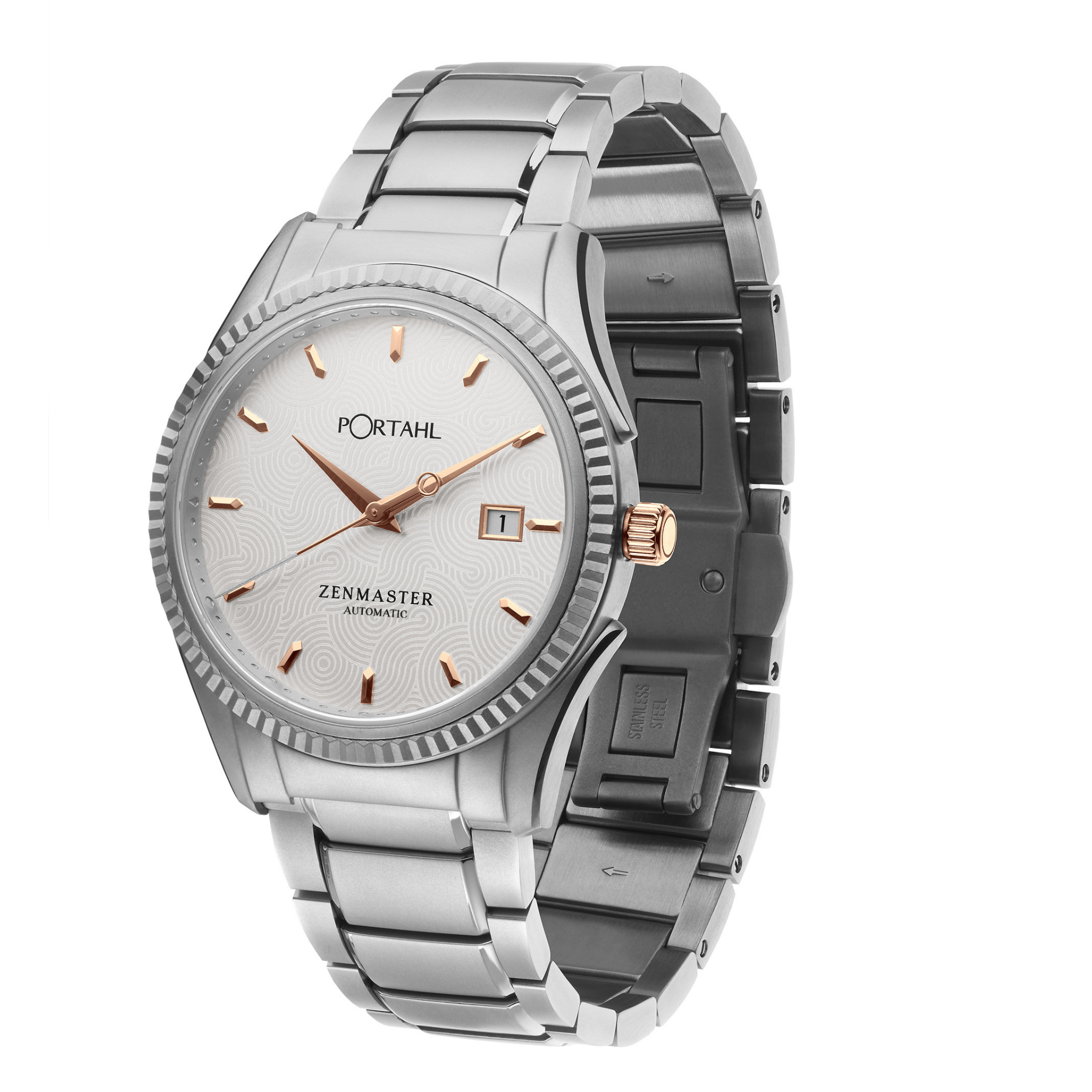 金*泰様 shallot ZEC レジスター ホワイト Discover The Zenmaster Automatic Watch by pOrtahl®