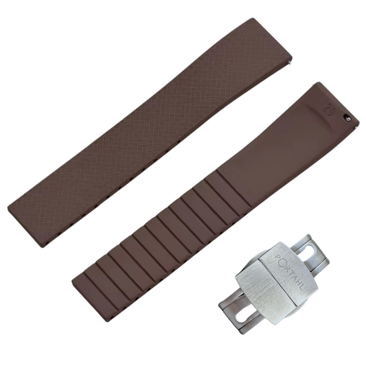 Grizzly Brown - Premium FKM Rubber Strap (for Zenmaster)