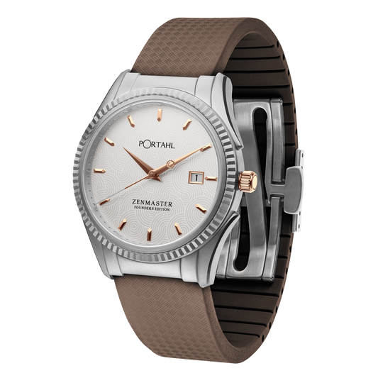 Grizzly Brown - Premium FKM Rubber Strap (for Zenmaster)