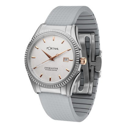 Ice Gray - Premium FKM Rubber Strap (for Zenmaster)