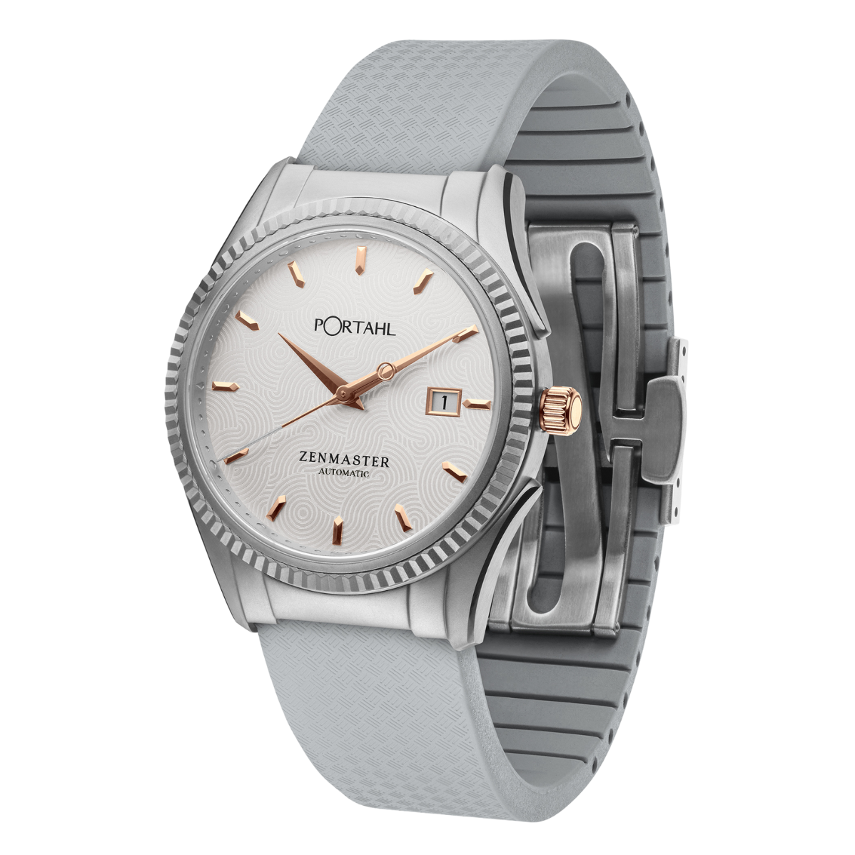 Ice Gray - Premium FKM Rubber Strap (for Zenmaster)