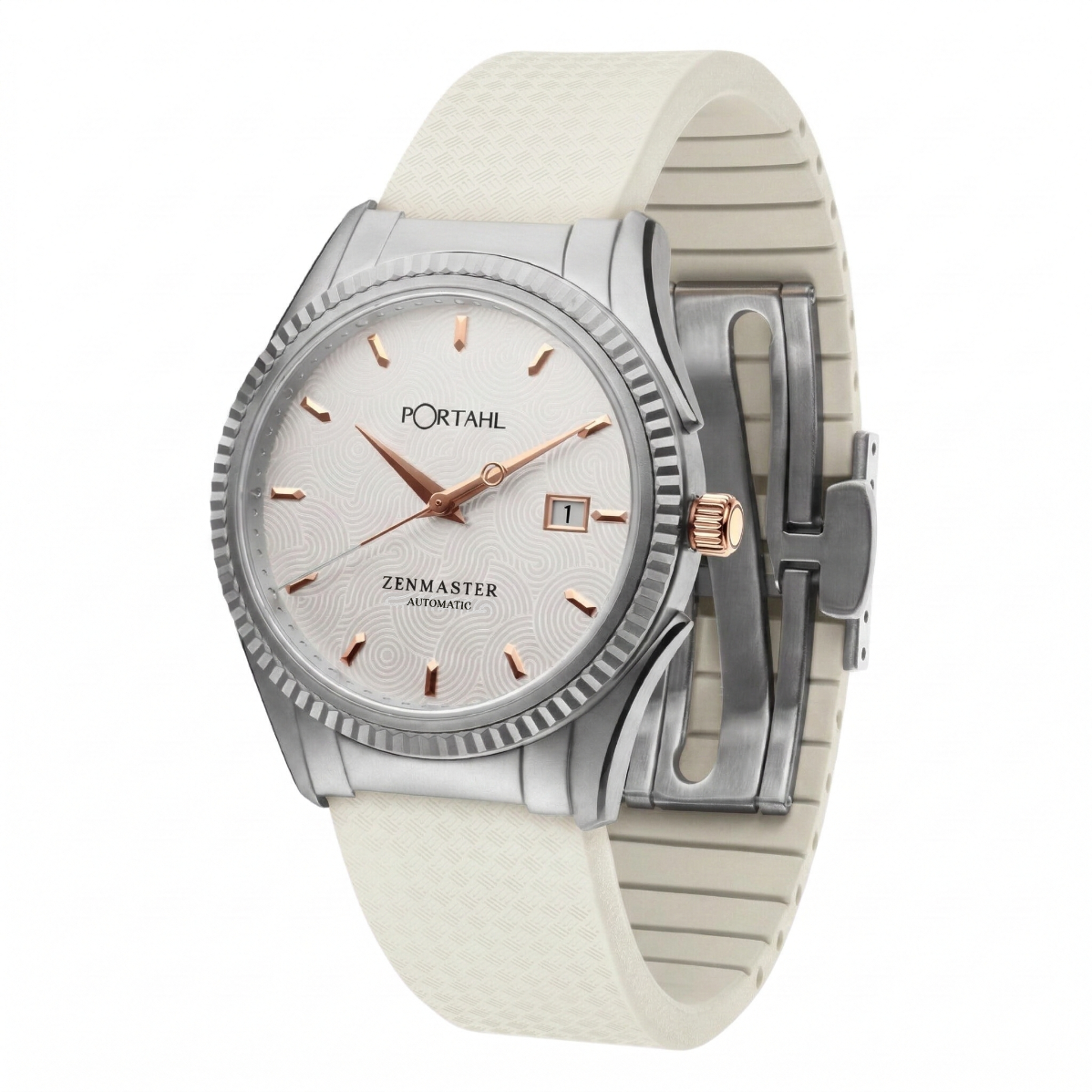 Polar White - Premium FKM Rubber Strap (for Zenmaster)