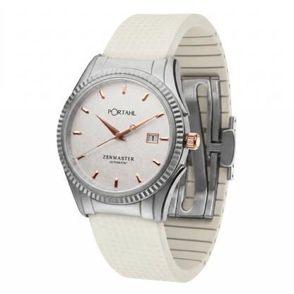 Polar White - Premium FKM Rubber Strap (for Zenmaster)