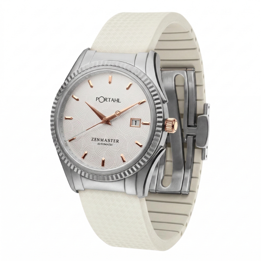 Polar White - Premium FKM Rubber Strap (for Zenmaster)