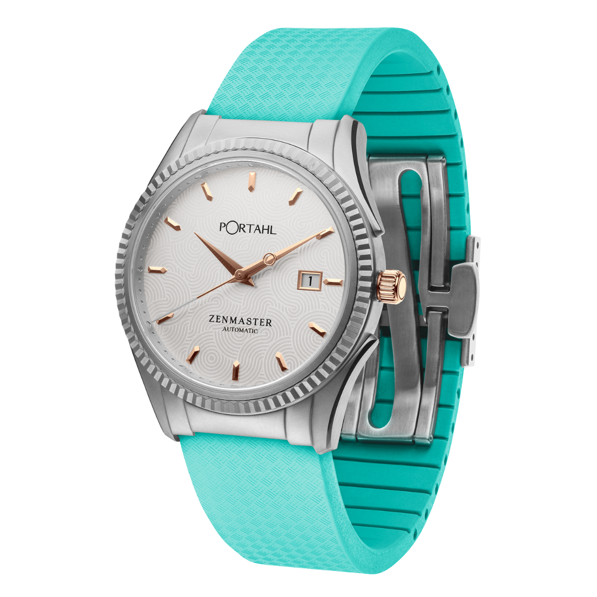 Poolside Blue - Premium FKM Rubber Strap (for Zenmaster)