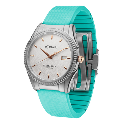 Poolside Blue - Premium FKM Rubber Strap (for Zenmaster)